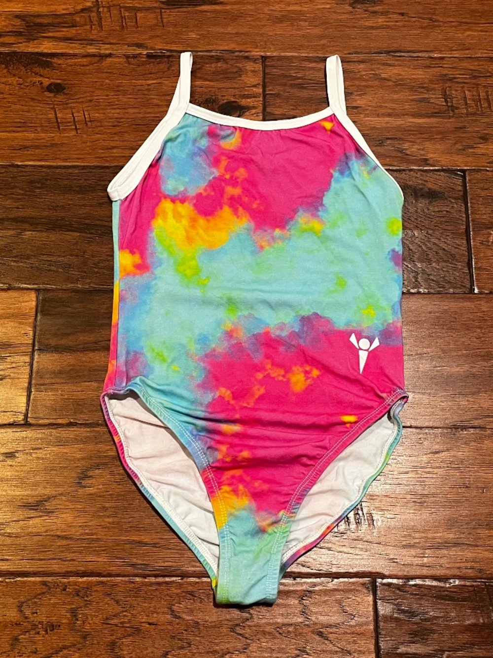Salute tie-dye leotard